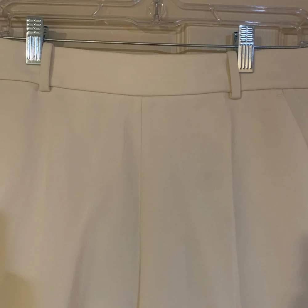 Tory Burch Cream Lined Dress Pants sz 6